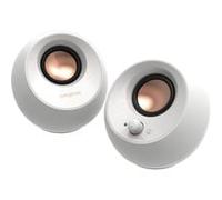 Creative Labs Pebble V3 Bluetooth Speaker Bianco