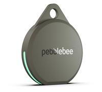 Pebblebee Clip 5 | Tag tracker Bluetooth ricaricabile per chiavi e borse | Alternativa a Air Tag e tracker Android | Sirena da 130 dB, stroboscopio LED luminoso, batteria 12 mesi, modalità di