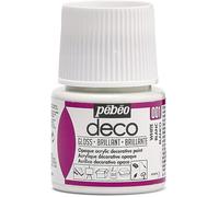Pébéo 092001 - Colore Acrilico, tubetto da 45 ml, Colore: Bianco