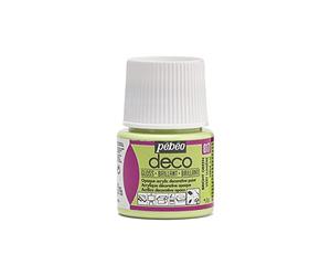 Pébéo 092017 - Pittura acrilica Decorativa, 1 flacone da 45 ml, Colore Verde
