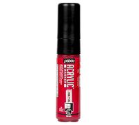 Pébéo 201708 marcatore acrilico punta 5 - 15 mm rosso