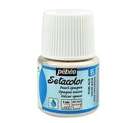 Pébéo 202095 Setacolor Opaco, 1 flacone Madreperla Blu 45 ml