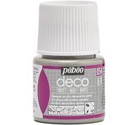 Pébéo 204054 - Colore Acrilico Opaco, 1 bottiglietta da 45 ml, Colore: Grigio