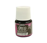 Pébéo 204055 - Colore Acrilico Opaco, 1 bottiglietta da 45 ml, Colore: Nero