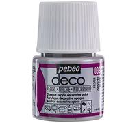 Pébéo 285039 - Colore Acrilico Opaco, 1 bottiglietta da 45 ml, Colore: Argento