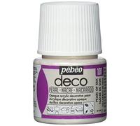 Pébéo 285101 - Boccetto di Colore Acrilico, 45 ml, Colore: Seta perlata