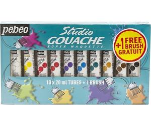 Pébéo 69.1981 Vernice a guazzo 10 x 20 ml