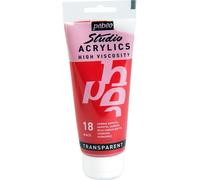 Pébéo 69.2008 Colori acrilici 18 Naphtol Carmine 100 ml 1 pz