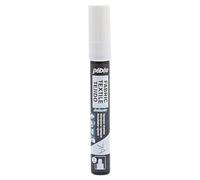 Pébéo Pennarello opaco 804401 7A punta rotonda 4 mm Bianco