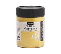 Pébéo 179352 Fine Studio Acrilici, Oro, 500 ml (Confezione da 1), 500 unità