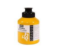 Pébéo Acrylics Acrylic fine da Studio Acrilici, Ocra Gialla, 500 ml (Confezione da 1), 500 unità