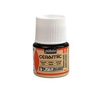 Pebeo - Ceramica - Colore Opaco per Terracotta, Ceramica - Flacone da 45 ml - Bianco Antico