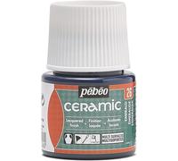 Pebeo - Ceramica - Colore Opaco per Terracotta, Ceramica - Flacone da 45 ml - Smeraldo