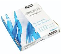 Pebeo Cerne Sollievo Pittura per Acqua Base Vitrail Set 6 X 20ml