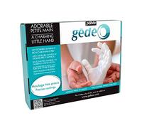 Pébéo - Cofanetto Calco della Mano Gédéo - Kit modellazione 3D - Alginato per Lo Stampo e Gesso per Il Calco della Mano - Kit Calco Mano in Gesso