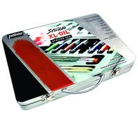 Pébéo - Cofanetto in metallo per pittura a olio fine XL, colori assortiti - NU