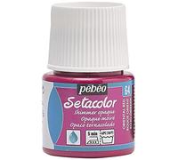 PEBEO - Colore per Stoffa Setacolor Opaco, flacone da 45 ml, Colore: Rosso Orientale