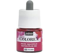 Pébéo - Inchiostro Colorex 45 ML Cyclamen - Colorex Inchiostro Acquerello Pébéo - Inchiostro rosa Rendering Velouté - Inchiostro da disegno multiuso per tutti i supporti - 45 ML - Ciclamino