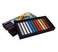 Pebeo da Artista Rigido Quadrato Pastelli Scatola Set 12 Colori Assortiti