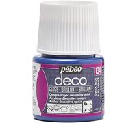 Pebeo Deco Bright Paint, Blu Scuro, 45 ml