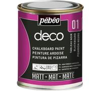 Pebeo Deco Lavagna Nero Tavola Casa Arte Artigianato Effetto Opaco Pittura 250ml