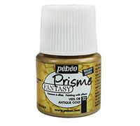 Pebeo fantasy Prisme multi superficie Craft Paint 45 ml pots Antique Gold