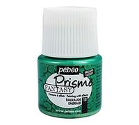Pebeo Fantasy Prisme - Vernice multi superficie, 45 ml, colore: smeraldo