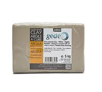 Pébéo Gedeo 766303 - Argilla per cottura al forno, bianca, 5 kg, 1 confezione