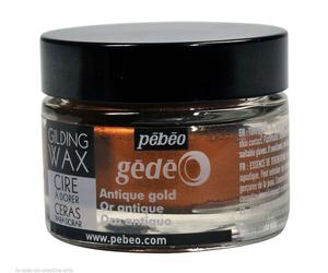 Pébéo Gedeo Cera Per Doratura - Barattolo 30ml - 6 Colori - Metallico