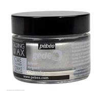 Gedeo - Vernice a Cera per patinatura, 30 ml, Colore: Argento, 4 Pezzi