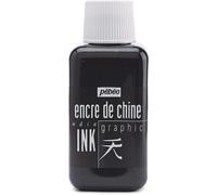 Pebeo Grafico Nero Opaco india Disegno Inchiostro IN 45ml O 250ml Size Bottiglie