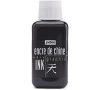 Pebeo Grafico Nero Opaco india Disegno Inchiostro IN 45ml O 250ml Size Bottiglie