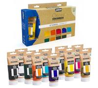 PEBEO 10x60 ml Pébéo-Origin Acrylics-Set Essenziale, Assortiment de 10 Couleurs