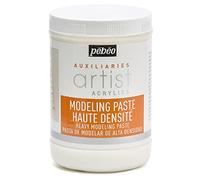 Pebeo - Pasta Modellante ad Alta densità, 1 l, Colore: Bianco