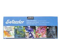 Pebeo PE294000 Discovery Fabric Paint Set 45 ml 10/Pkg - Setacolor Opaco 1,5 fl oz (confezione da 10)