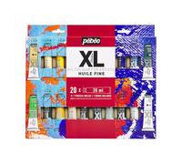 Pebeo Studio XL Fine Olio Set 20 X 20ml Tubetti con Pennello