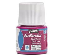 Pebeo PINTURA Setacolor Tejidos Claros Fucsia 45ml