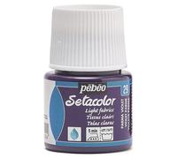 Pébéo Vernice Setacolor per tessuti chiari Viola Parma 45 ml
