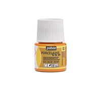 Pebeo - Pittura per Porcellana, 5 Pezzi 45 ml, 150 China, Colore: Arancio Zafferano