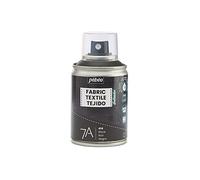 PEBEO - Pittura spray per tessuti 7A Spray - Tessuti naturali e sintetici - A base acqua - Senza solventi - Lavabile in lavatrice - Pittura su tessuto PEBEO colore Nero