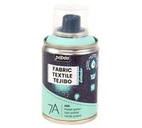 PEBEO - Pittura spray per tessuti 7A Spray - Tessuti naturali e sintetici - A base acqua - Senza solventi - Lavabile in lavatrice - Pittura su tessuto PEBEO colore Verde pastello