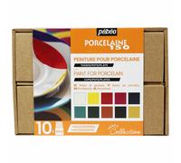 Pebeo Porcelaine 150 Collezione Set 10x 45ml Pittura Cina Ceramica 758471