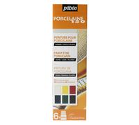 Pebeo Porcelaine 150 Ceramica Pittura Initiation Set #1 6 x 20 ML