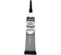 Pébéo Porcelaine 150 Contorno per porcellana Pewter 20 ml 1 pz