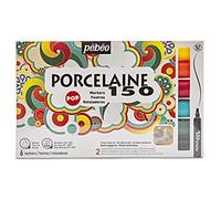 Pebeo Porcellana 6 feltri Casi Colori Assortiti Pop Spikes Multe