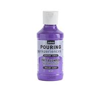 Pebeo Pouring Experiences 524616, Pittura Acrilica Premiscelata, 118 ml, Viola Chiaro