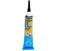 Pebeo Setacolor 3D Fabric Paint, 20ml, Metal White Gold by Pebeo