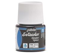 Pébéo Colore per tessuti Setacolor Opaco Resistente al lavaggio Nero 45 ml