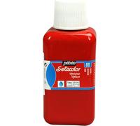Pebeo Setacolor Opaco Tessuto Vernice, 250 ml, Rosso