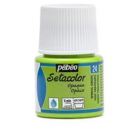 Pebeo Setacolor Opaco Tessuto Vernice 45 millilitri di Bottiglia, Spring Green, Spring Green